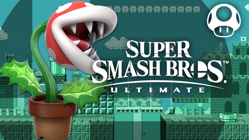 1080P, Super Smash Bros. Ultimate, Video Game, Piranha Plant