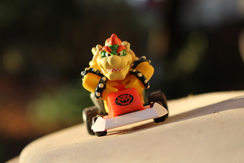 2K, food and drink, selective, transportation, bowser, day, figurine, representation, focus on foreground, mario, animal, photo, number, game, super, nintendo