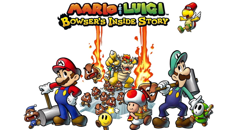 Mario and Luigi: Bowsers Inside Story, 1080P, Mario