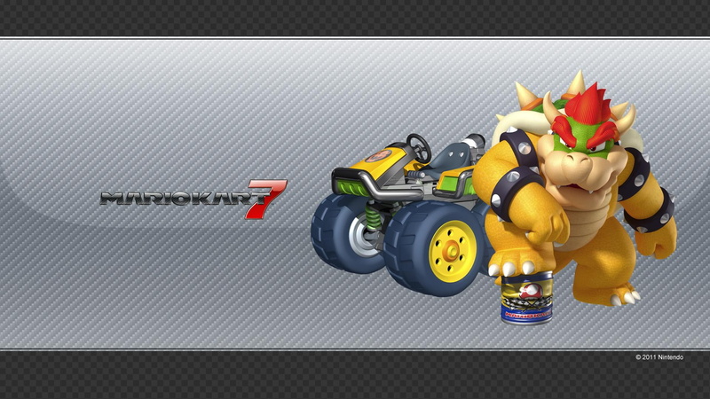 Mario Kart 7, Bowser, 1080P, Mario Kart, Nintendo