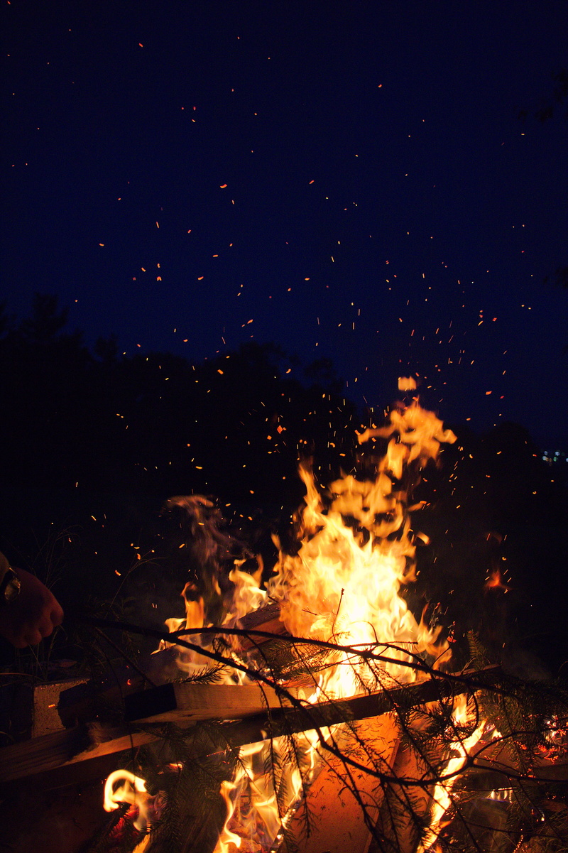 no people, flame, yellow, sky, fire, orange color, fire - natural phenomenon, heat - temperature, campfire, beautiful, mtchllbwsr, environment, camp, orange