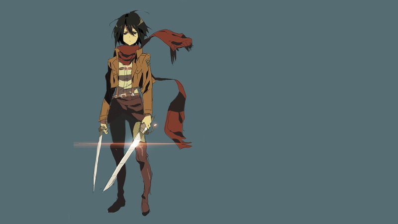 Shingeki no Kyojin, Mikasa Ackerman, 1080P