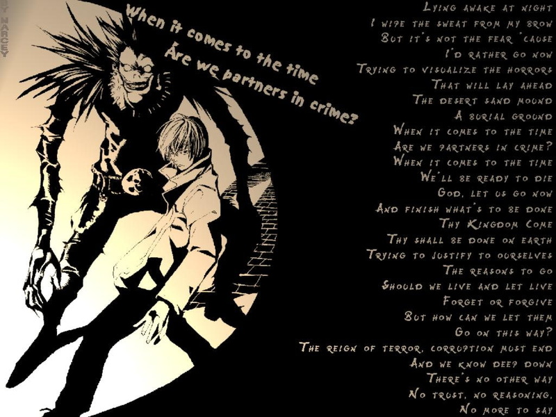 yagami, hd, death note, 480P, light, death, art, anime, note, ryuuguu, Ryuk