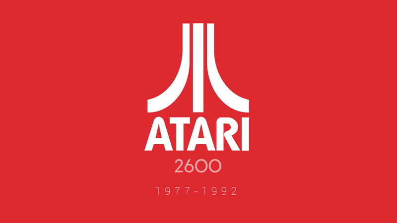 Atari, logo, 3840x2160 px, video games, 4K, red