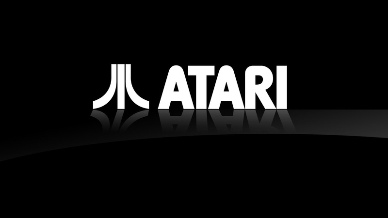 atari, capital letter, illuminated, cut out, message, global communications, indoors, black color, arts culture and entertainment, night, single word, lighting equipment