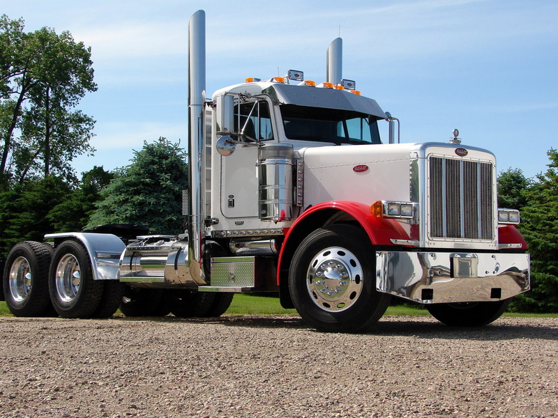 peterbilt, 1080P, semi, 1987, 379, tractor