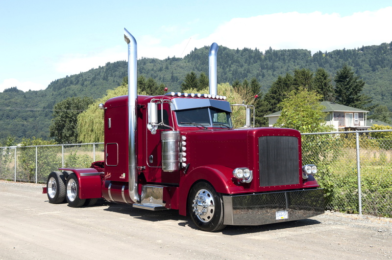 semi, 379, 1080P, roads, peterbilt
