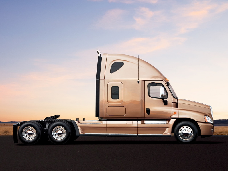 cascadia, freightliner, semi, 2007, raised, 1080P, roof, tractor