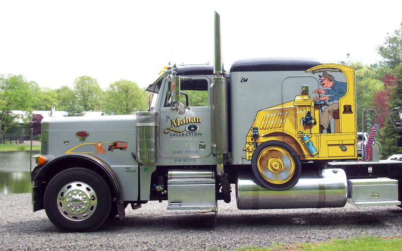 trucks, semi, tractor, 2K, rigs, peterbilt