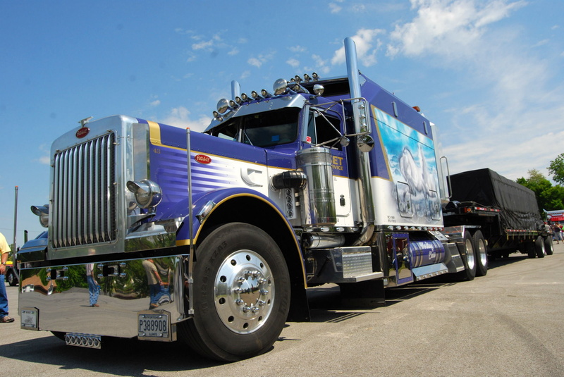 1080P, rigs, semi, tractor, trucks, peterbilt
