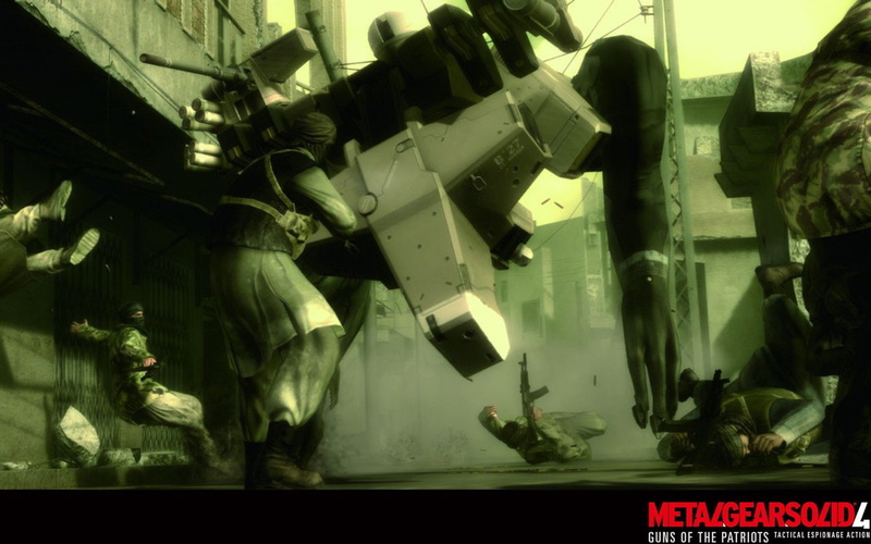 720P, Metal Gear Solid 4: Guns of the Patriots, Metal Gear Solid