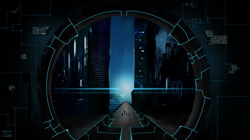 digital, x, fiction, science, 1080P, artwork, architecture, Futuristic, Robots, modern, art, hd