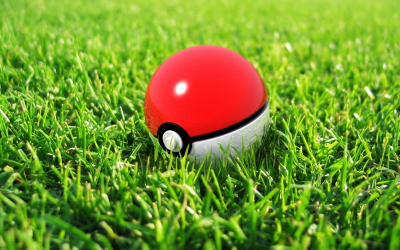 close-up, grass, lawn, activity, leisure games, single object, plant, Pokémon, relaxation, golf, green color, ball, selective focus, leisure activity, outdoors