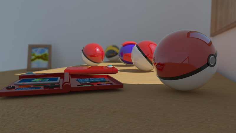 five, balls, pokéballs, pokemon, shadow, pokeballs, 1080P, dex, pokédex, pok, assorted