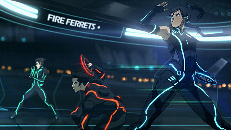 1080P, The Legend of Korra, Avatar, crossover, Tron: Legacy, Korra