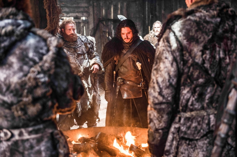 Game Of Thrones, Kristofer Hivju, Jon Snow, Kit Harington, TV Show, Tormund Giantsbane, 1080P