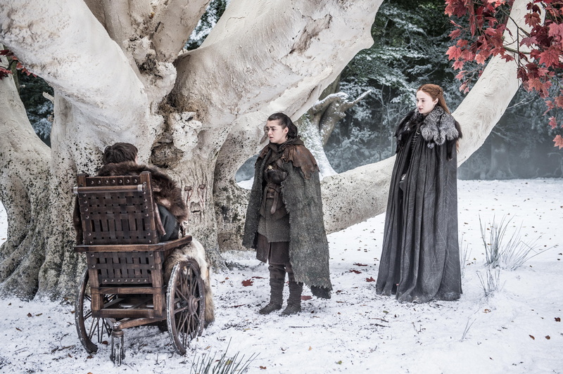 4K, Sansa Stark, Arya Stark, Maisie Williams, Isaac Hempstead-Wright, Bran Stark, Sophie Turner, TV Show, Game Of Thrones