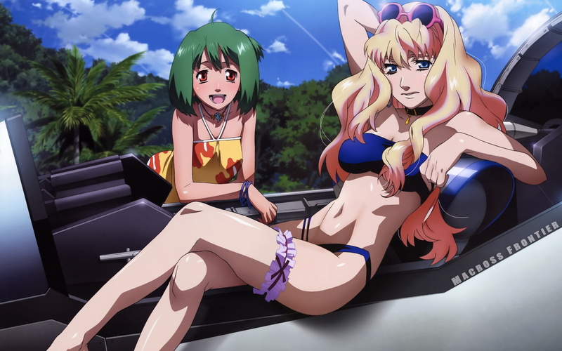 x, 2K, frontier, hd, sheryl, art, ranka, anime, nome, Macross Frontier, Lee Ranka, macross, lee