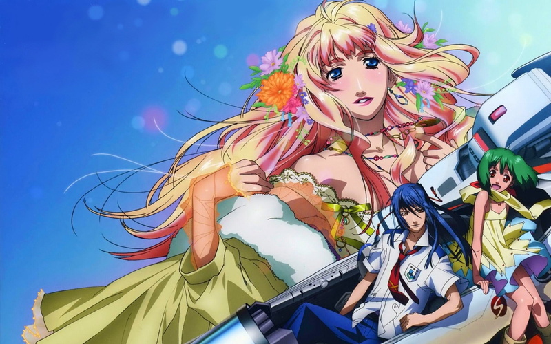 Figure, beautiful people, beautiful woman, Macross frontier i, 1080P, Lee ranka, one person, young women, hair, hairstyle, females, happiness, young adult