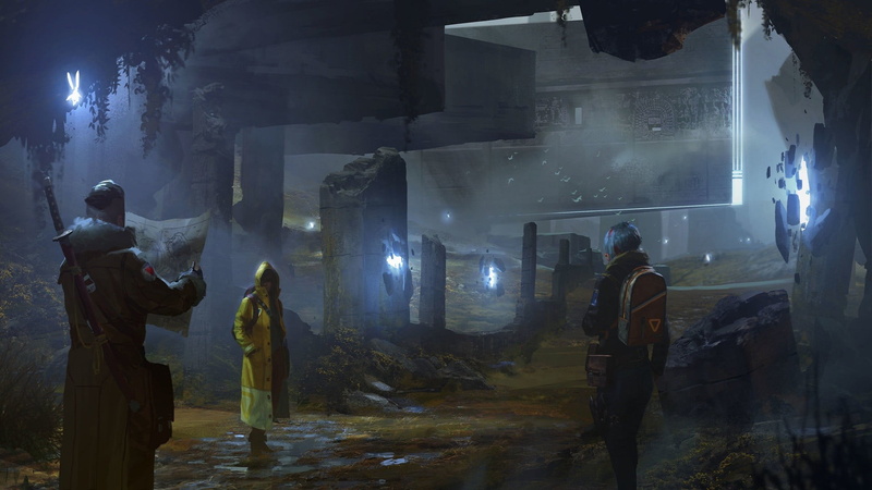 men, standing, built structure, medium group of people, science fiction, illuminated, real people, 1080P, water, destruction, occupation, people