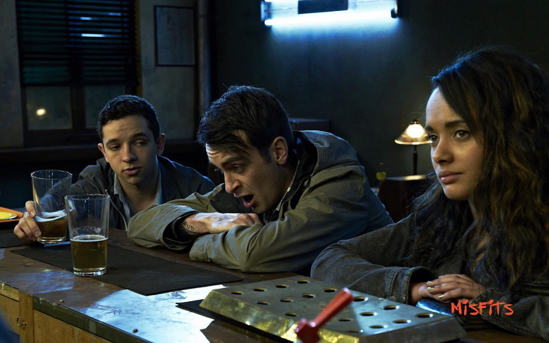 men, drinking, hd, refreshment, movie, tv, young adult, screenshot, young men, leisure activity, food and drink, portrait, misfits, 1080P, table