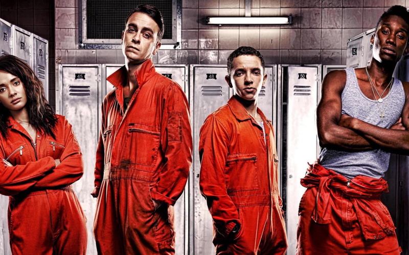 curtis backgrounds, misfits, download 3840x2400 misfits, rudy, finn, alisha, 4K