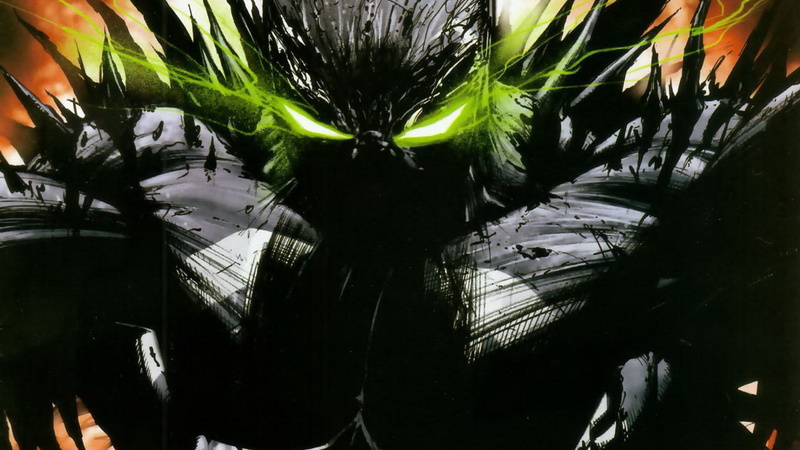 comics, hd, illustration, monster, 1080P, spawn, black