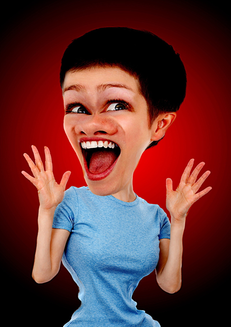 surprise, positive Emotion, red, red background, colored background, Mouth, furious, front view, shouting, Wonder, cheerful, fun, adult, caucasian Ethnicity