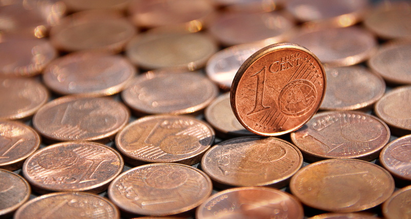 large group of objects, investment, consumerism, number, debt, metal, balancing, full frame, wealth, 5K, euro cents, coins, means of payment, no people