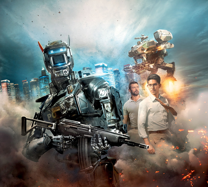 Police, Droid, Chappie, Robot, 4K, Dev Patel