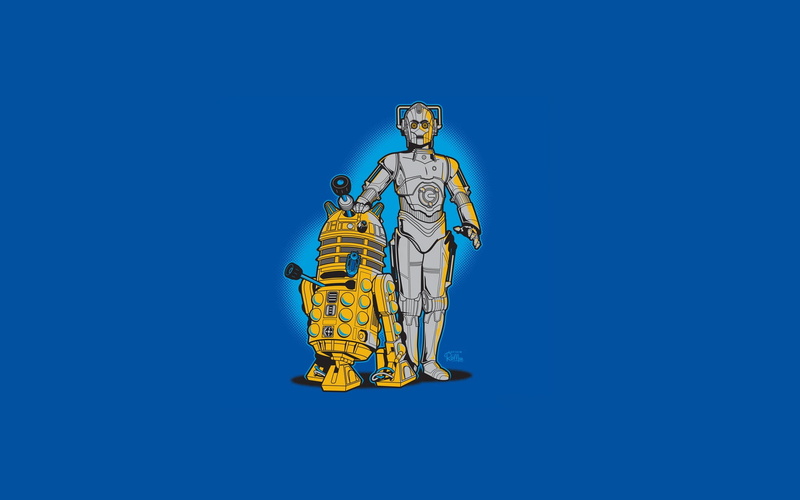 religion, no people, full length, 1080P, the past, spirituality, art and craft, history, r, indoors, po, r2d2, robots, studio shot, style, star wars, blue background