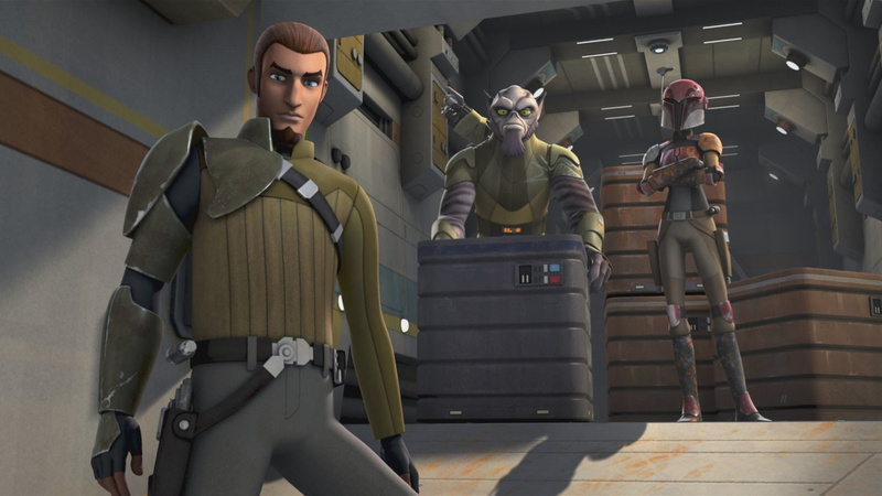 Star Wars, Star Wars Rebels, 1080P, Kanan Jarrus, Sabine Wren, Zeb Orrelios
