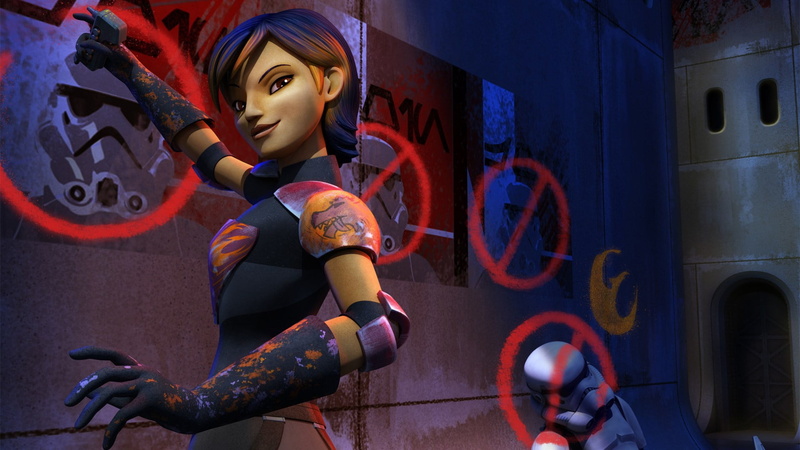 Movies, Star wars, Sabine Wren, 1080P, Fantasy, the rebels