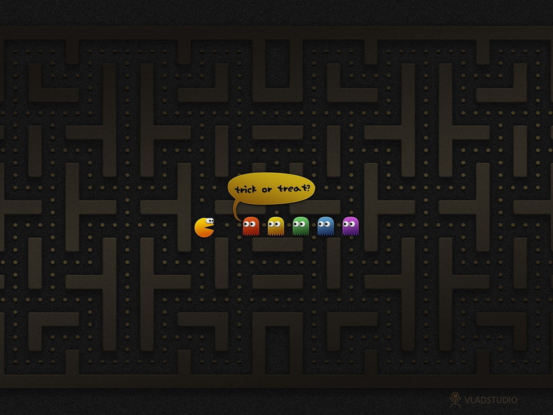 720P, Blinky, Pinky, Clyde, Pacman, Inky