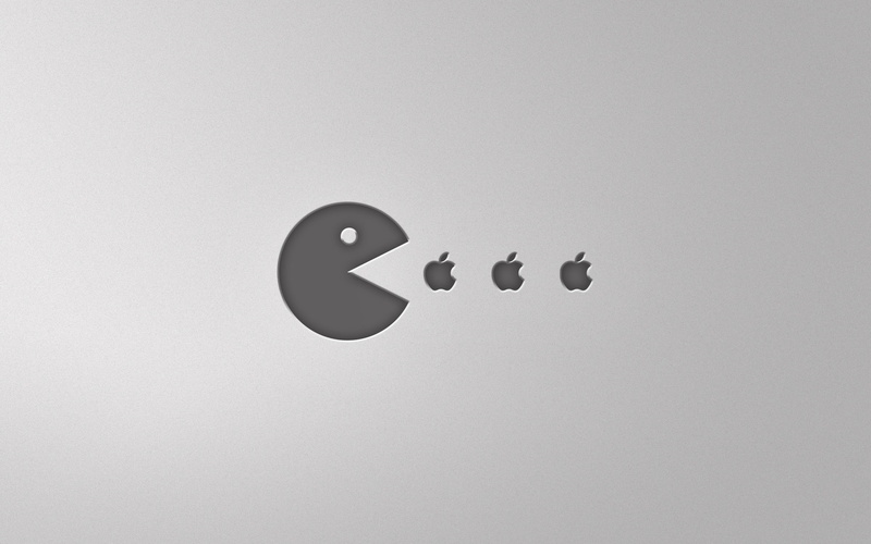 apples, 2K, eats, pacman