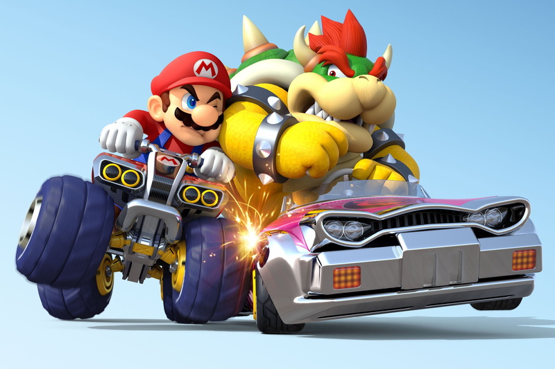 4K, mario kart 8