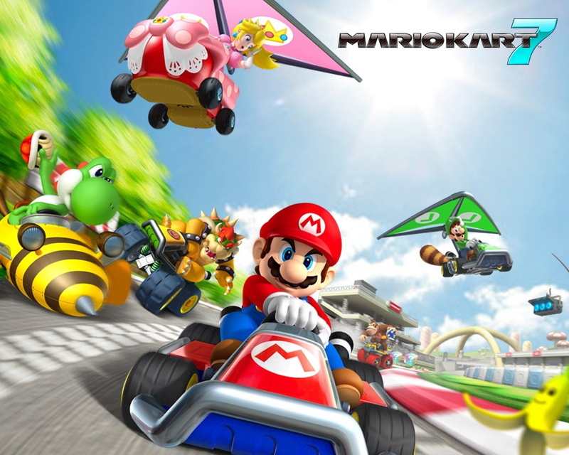 Mario, Kart, 720P, Mario Kart 7