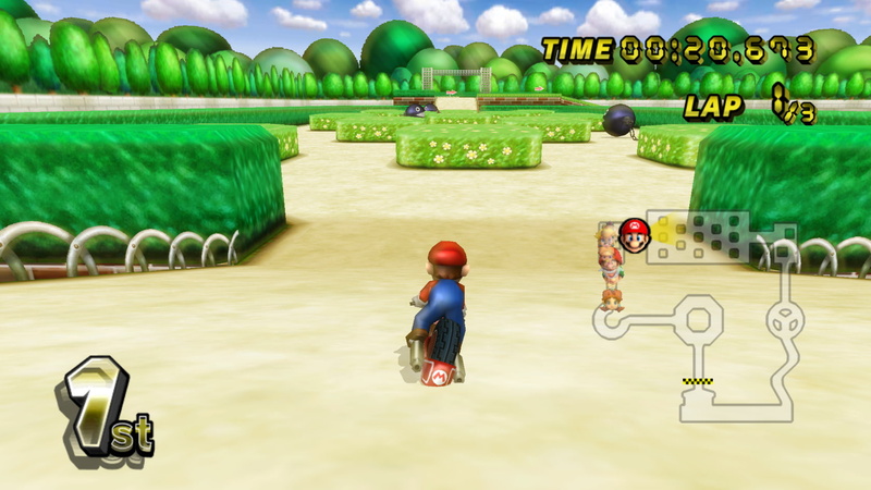 720P, Mario Kart Wii, Mario