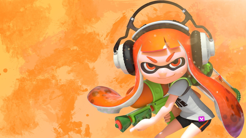 4K, Splatoon, Female Inkling, 4K