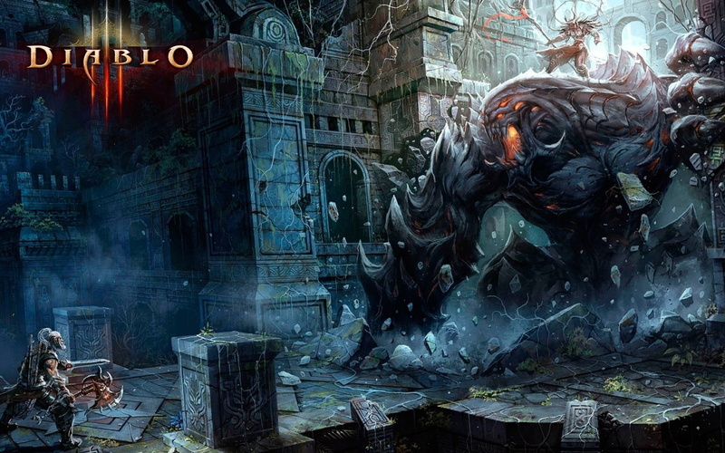 character, 1080P, diablo, monsters, poster, fantasy, role