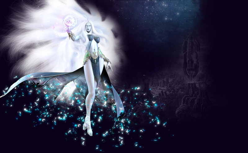 Dark, Angel, Lineage II, 720P, Lineage, Wings