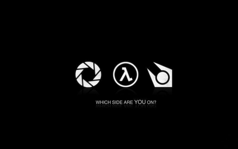 Half, video games, life, 720P, Combine, Aperture Laboratories