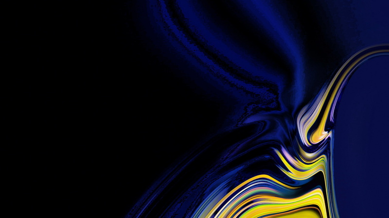 colorful, 2K, abstract, Android 8.0, Android Oreo, Samsung Galaxy Note 9