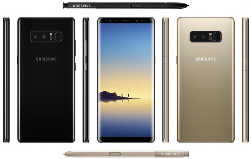 Samsung Galaxy Note 8, 2K, smartphone, 4k