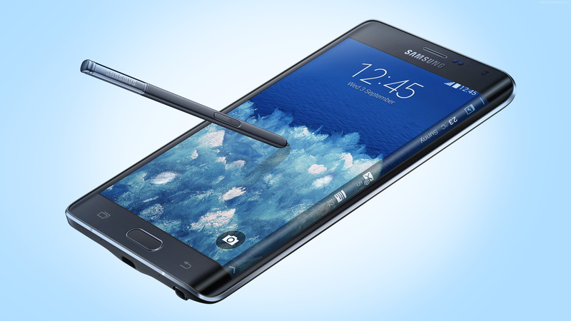sidebar, Samsung Galaxy Note Edge, 4K, phablet, smartphone, review