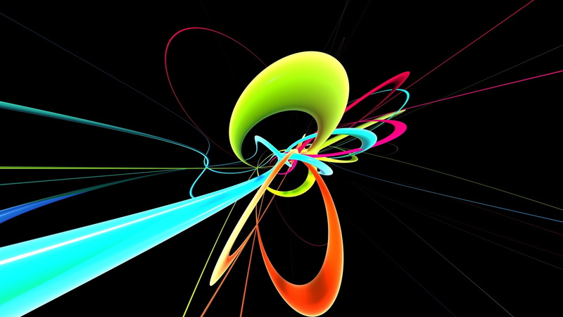 design, pattern, black background, green, rainbow, futuristic, decoration, motion, studio shot, technology, abstract, multi Colored, colors, glowing, power supply