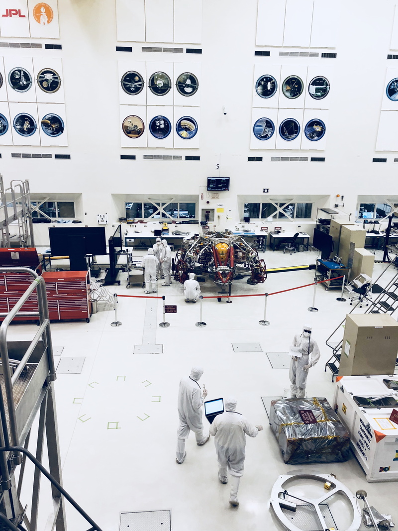 workspace, mission to mar, engineer, astronaut, standing, indoors, person, industry, model, facility, explore, workshop, space, rover, nasa, people, indoor