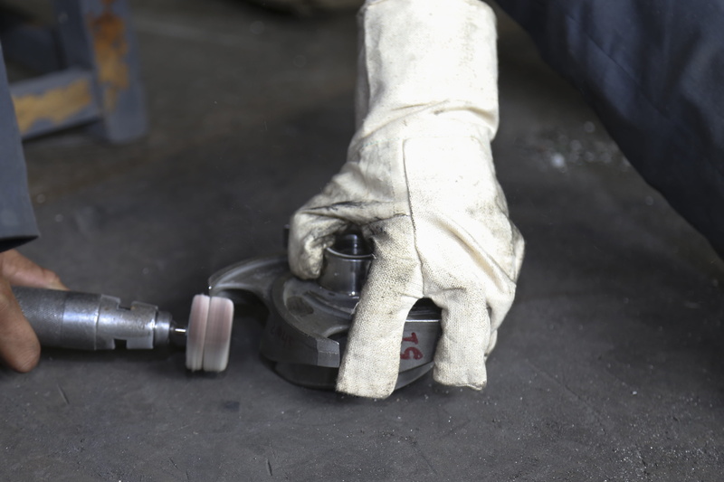 Man, industry, human leg, real people, Builder, low section, hand, repairing, occupation, foreman, protective glove, human body part, Worker, grinding