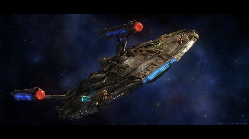 1080P, Enterprise NX-01, render, CGI, spaceship, Star Trek