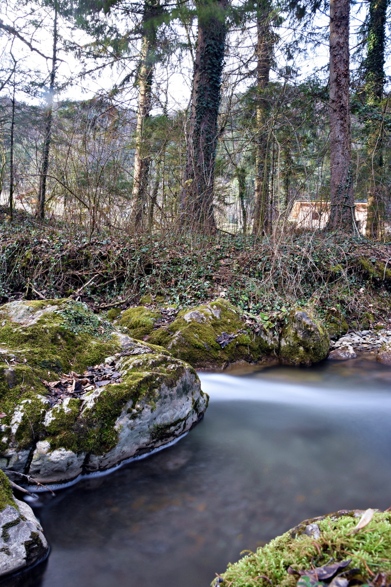 mystical, atmosphere, water, waterfall, reflection, forest, beauty in nature, nature, non-urban scene, rock, scenics - nature, growth, landscape, tranquil scene
